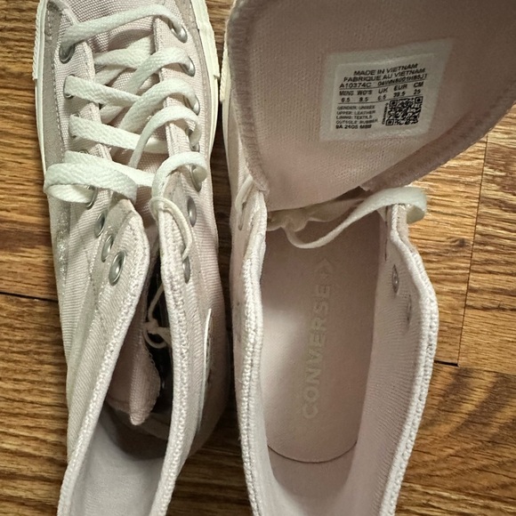 🆕 Converse Chuck Taylor All Star Suede And Canvas High Top Canvas Size 8.5 - Picture 12 of 13